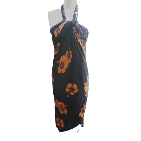 Hibiscus Sarong ORANGE