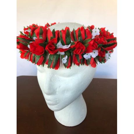 DOUBLE ROSE BUD HEADBAND