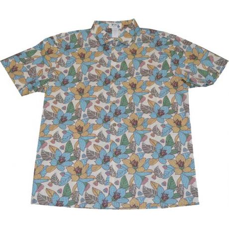 ALS-532W- Lahaina Floral Slim Fit Hawaiian Shirt