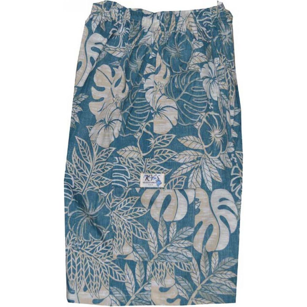 SH2-523G - Beach Hawaiian Mens Shorts