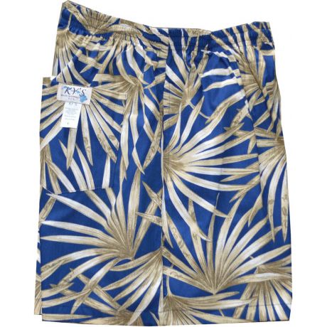 SH-482NB - Walking Shorts Mens Hawaiian Print