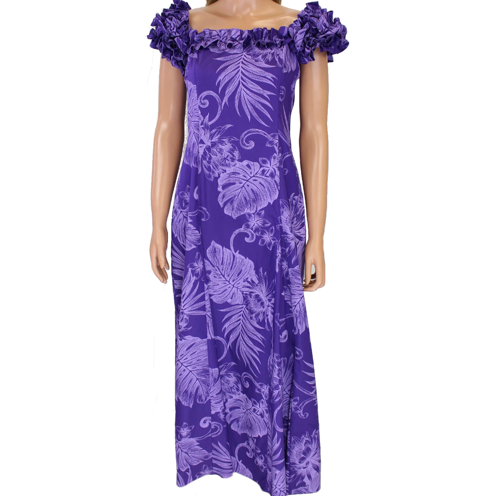 2009C MuuMuu Monstera Ceres Purple