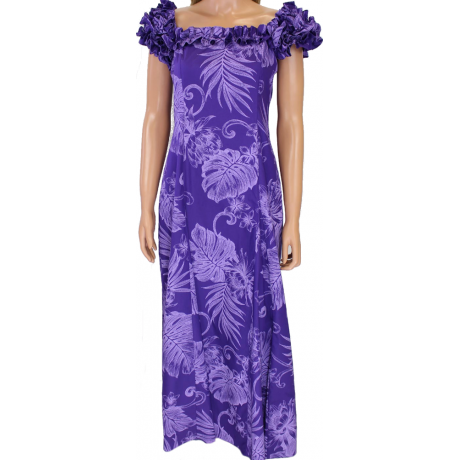 2009C MuuMuu Monstera Ceres Purple