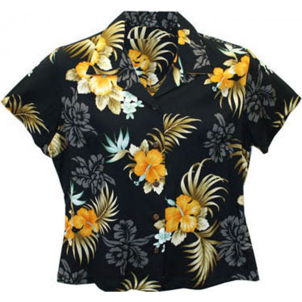 Fern Hibiscus Black