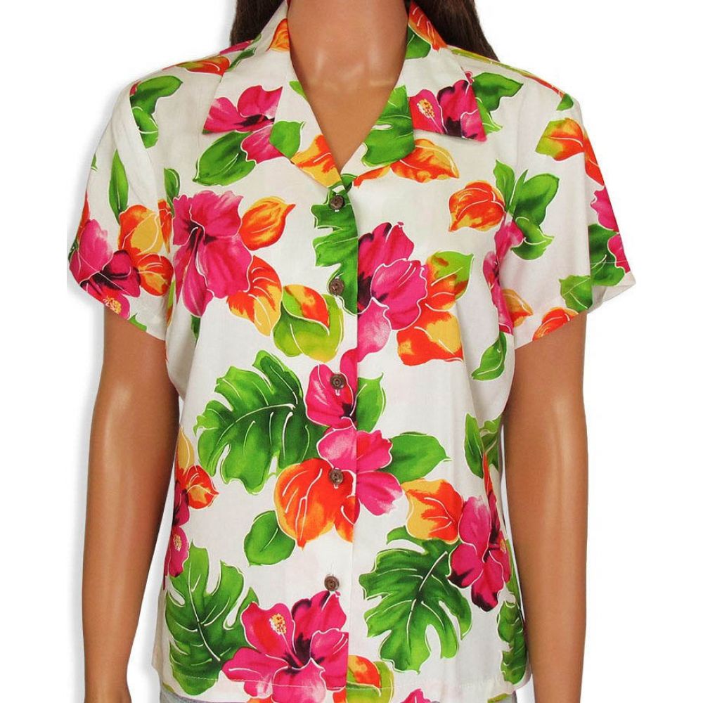 Hibiscus Watercolor White