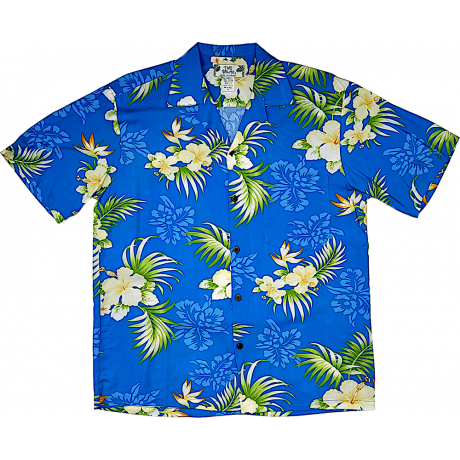 Fern Hibiscus Blue