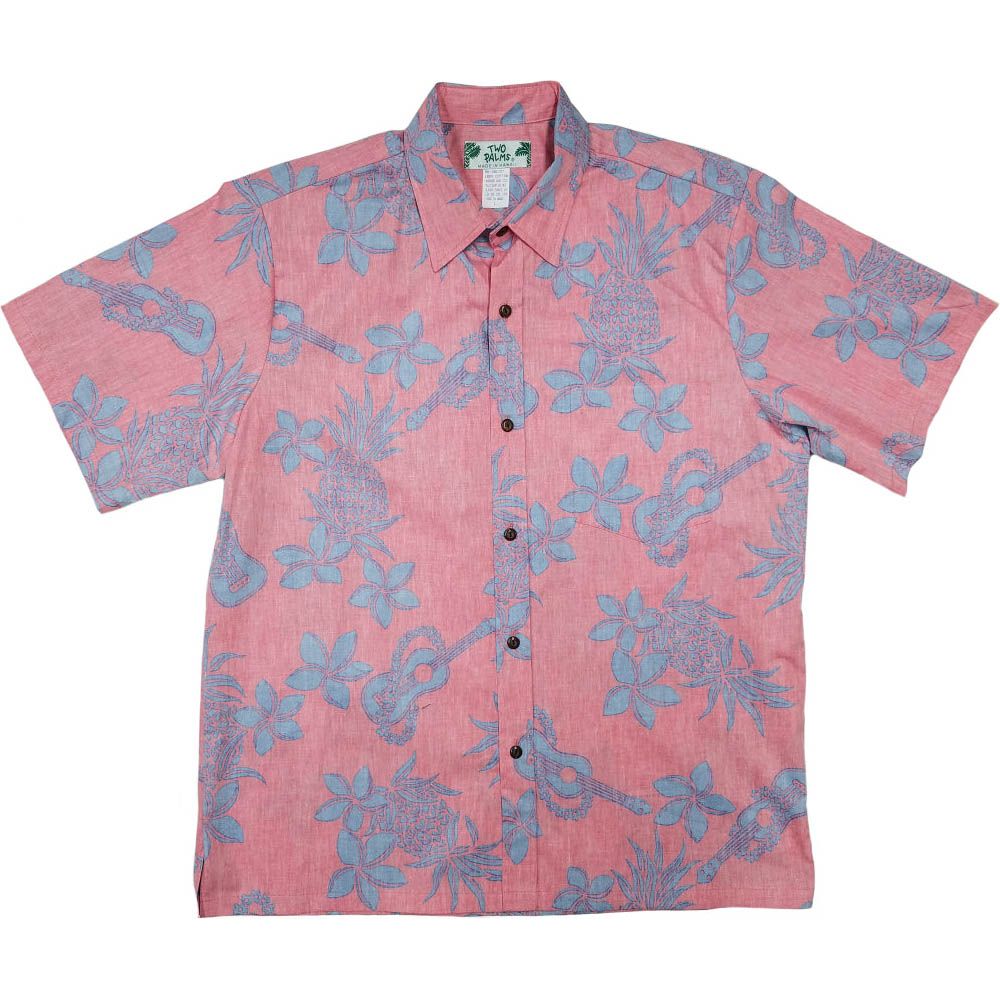 Reverse Print Ukulele Coral