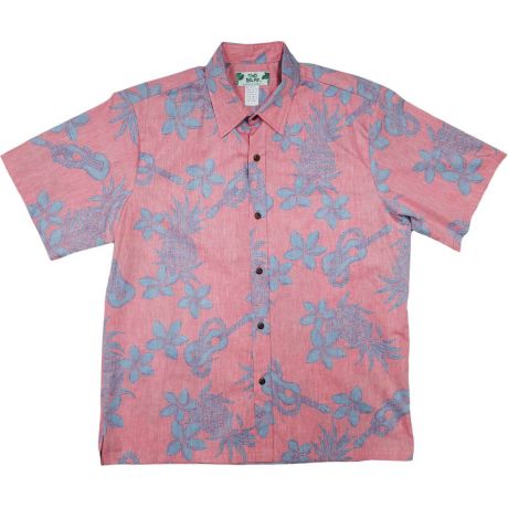 Reverse Print Ukulele Coral