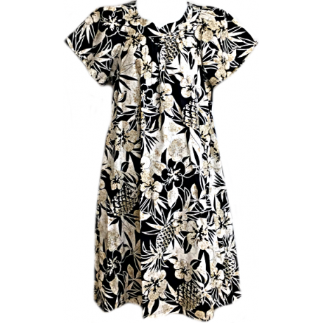 907C Pineapple Garden Black