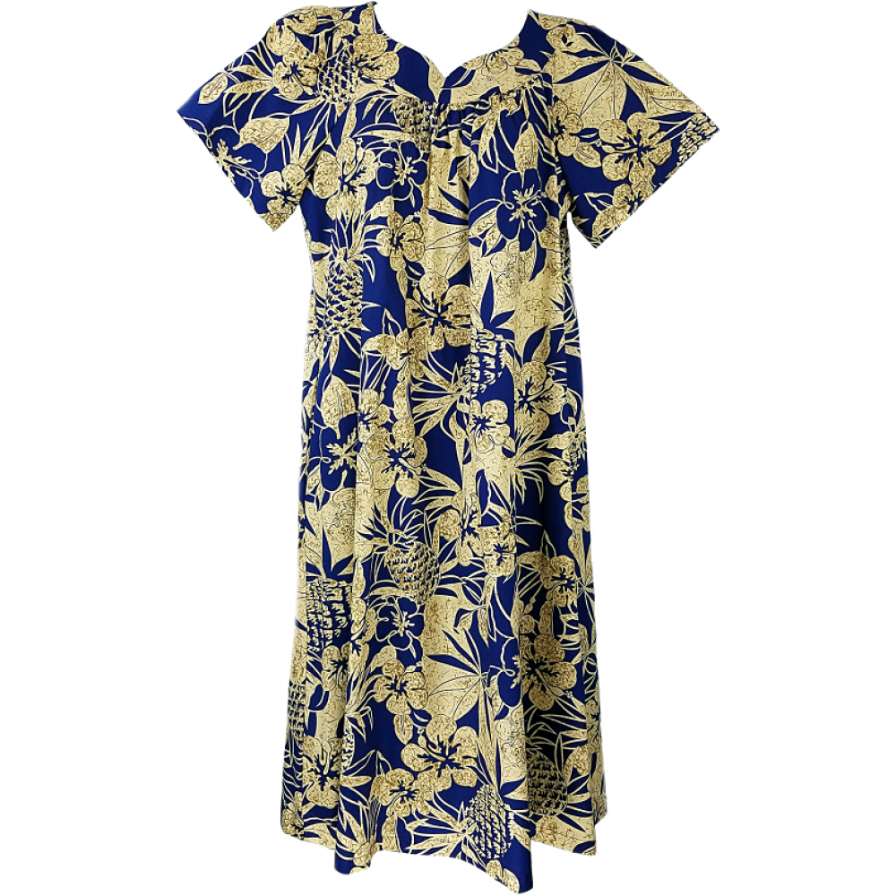 907C Pineapple Garden Navy