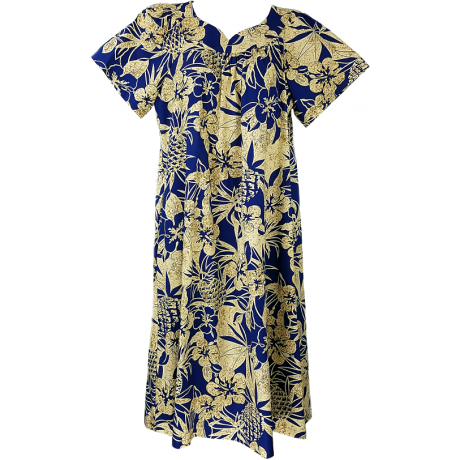 907C Pineapple Garden Navy