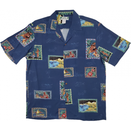 Postcards Navy